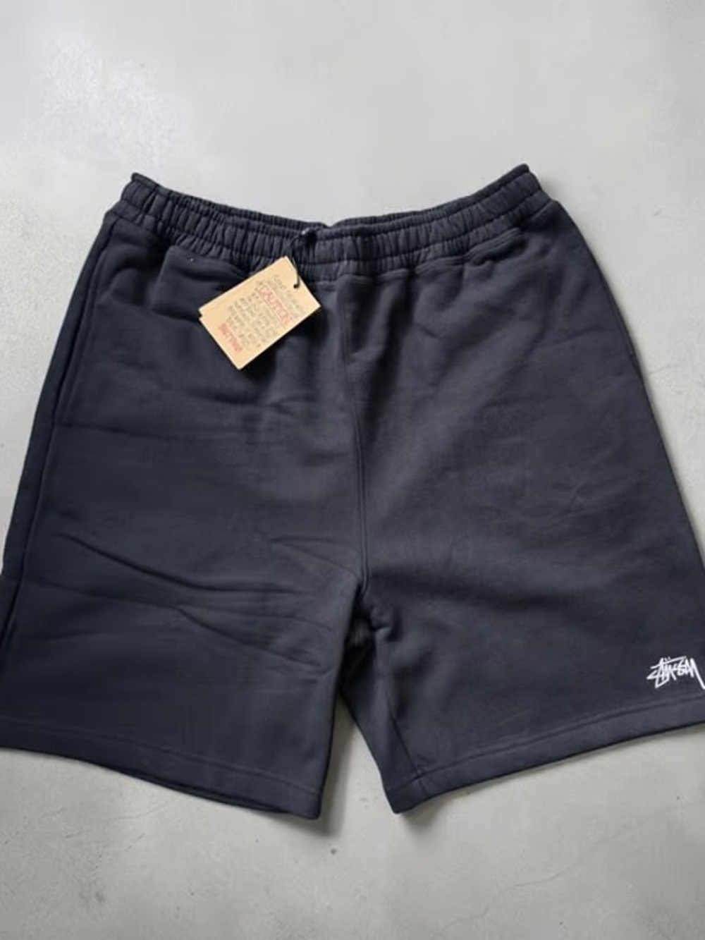 Stussy Black Men's Logo Shorts